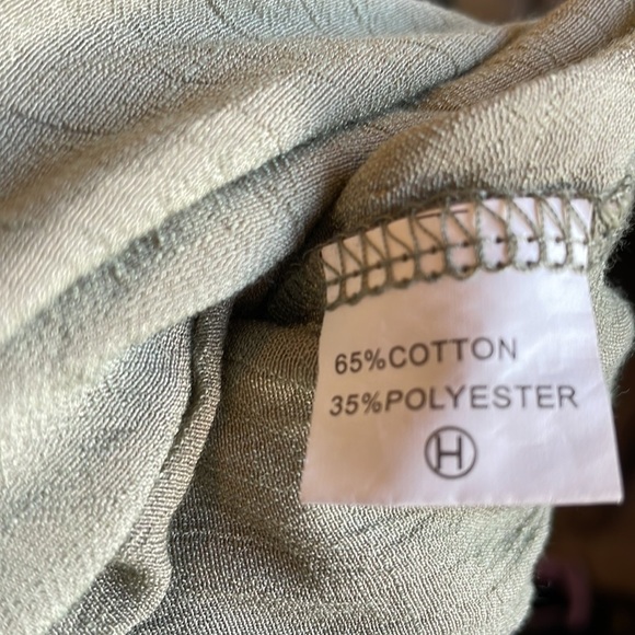 Fancyinn light green open front maxi cover up size S - Picture 5 of 5